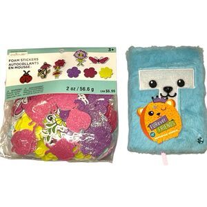 FURever Friends "T" Monogram Journal and Foam Stickers